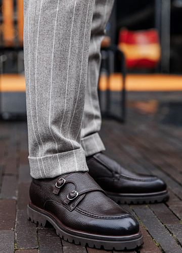 Обувь “Monk dark chocolate“