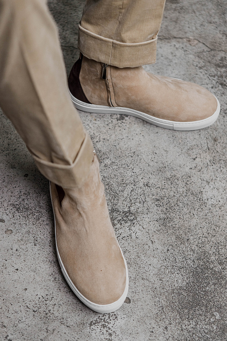 Обувь "Chelsea sport suede biege"