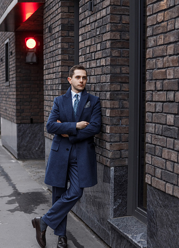 Пальто “Single-Breasted Navy"