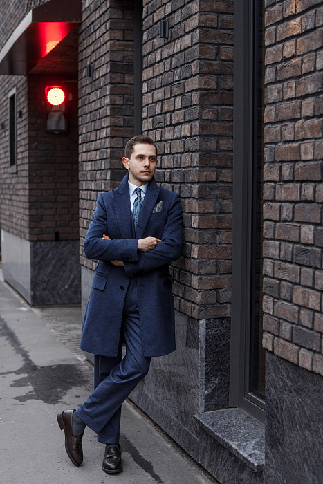 Пальто “Single-Breasted Navy"