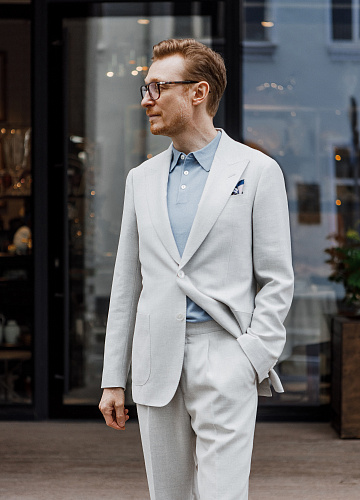 Костюм “Pale stone grey”