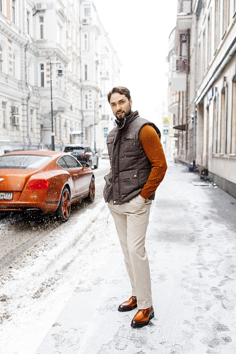 Жилет ”Woodstock Brown”