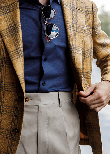 Пиджак “ Ochre Check”