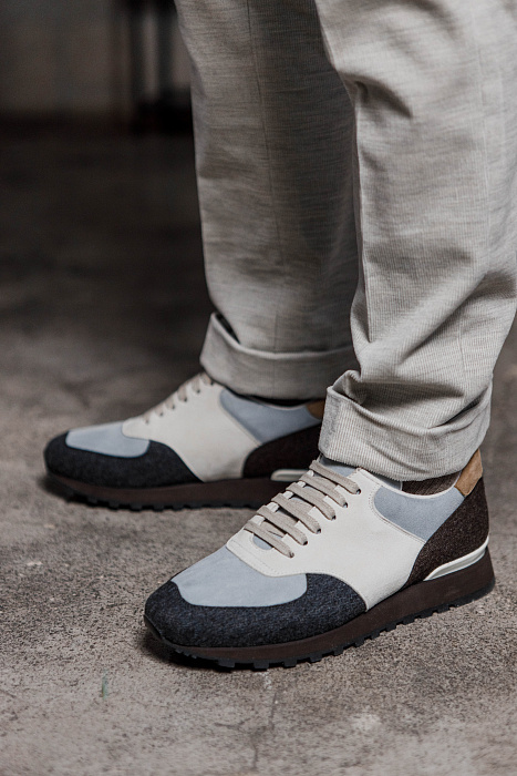 Обувь "Jogger Suede grey"