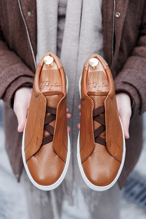 Обувь “Laceless trainer caramel“