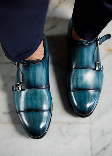 Обувь “Monk Turquoise“