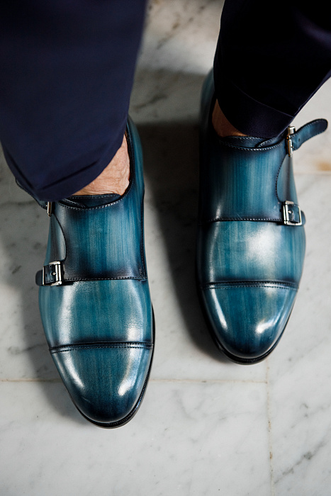 Обувь “Monk Turquoise“