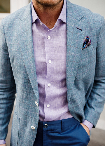 Пиджак “Aqua Purple”