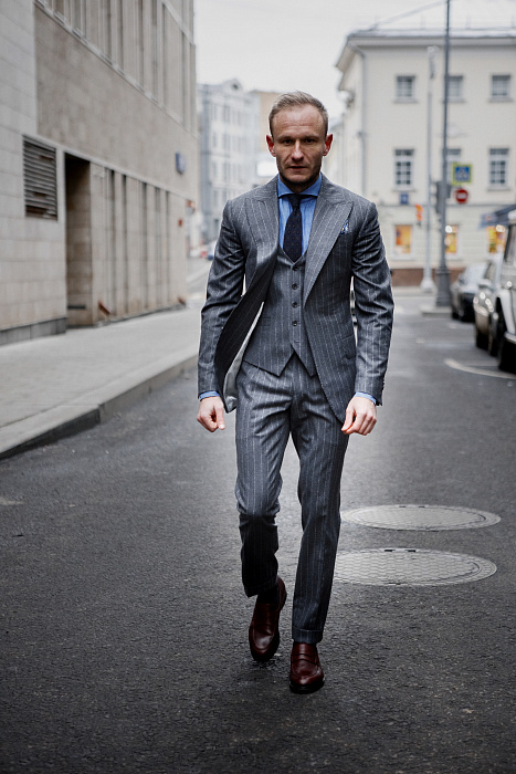 костюм “Melange Stripe”