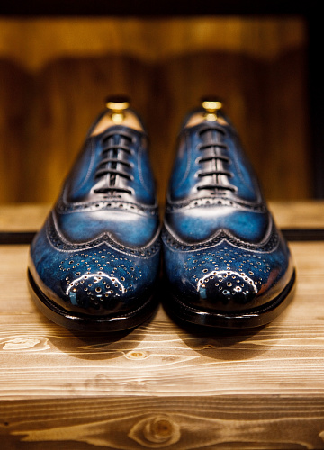 Обувь “Full Navy Brougues“