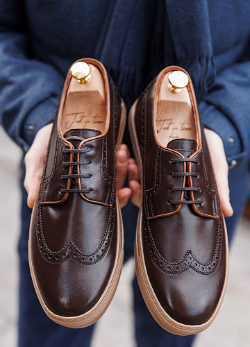 Обувь “Derby trainer brown“