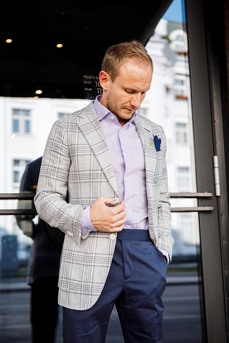 Пиджак “Silver Gray”